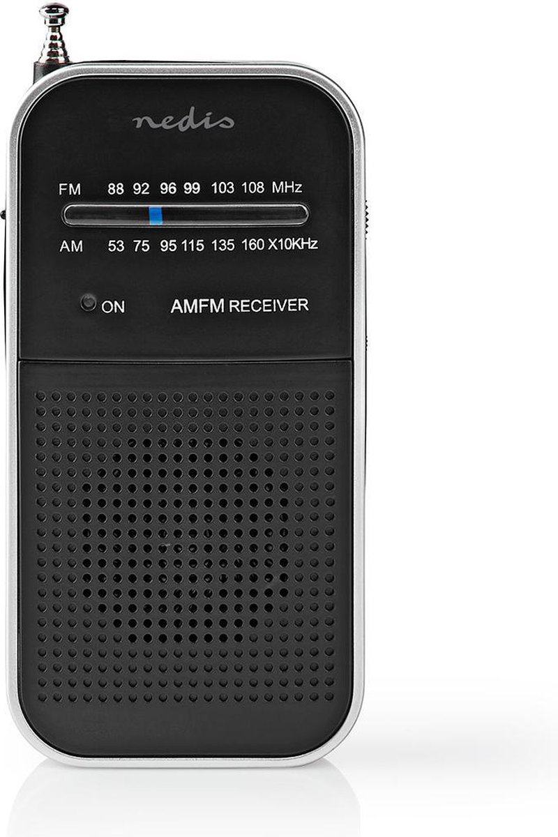 Nedis RDFM1110SI - portable radio - AM/FM - Mono
