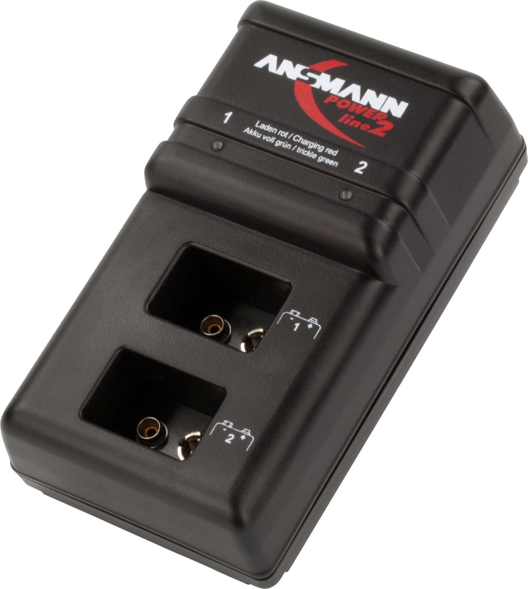 Chargeur pour piles 9V NiCd, NiMH Ansmann Powerline 2
