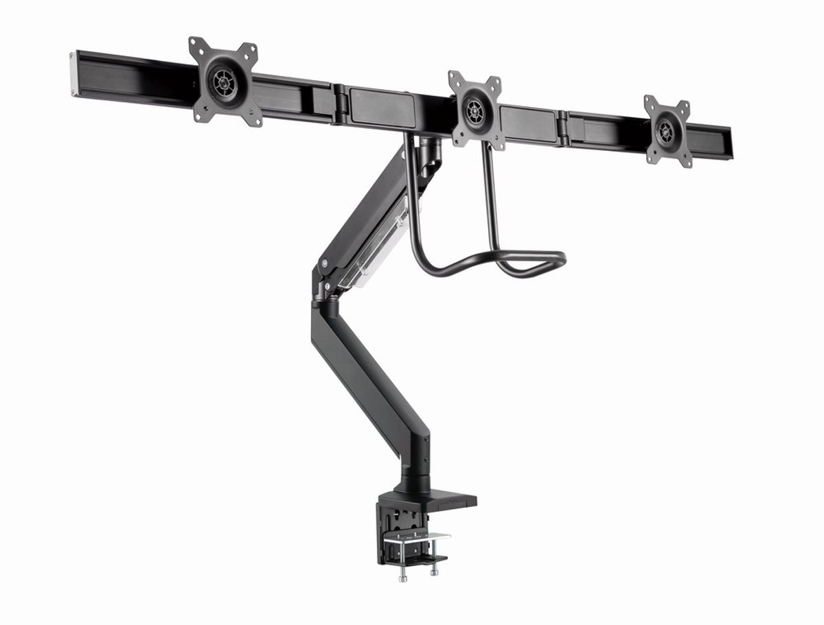 Gembird Monitor Arm - Adjustable arm 3-display 17"-27"