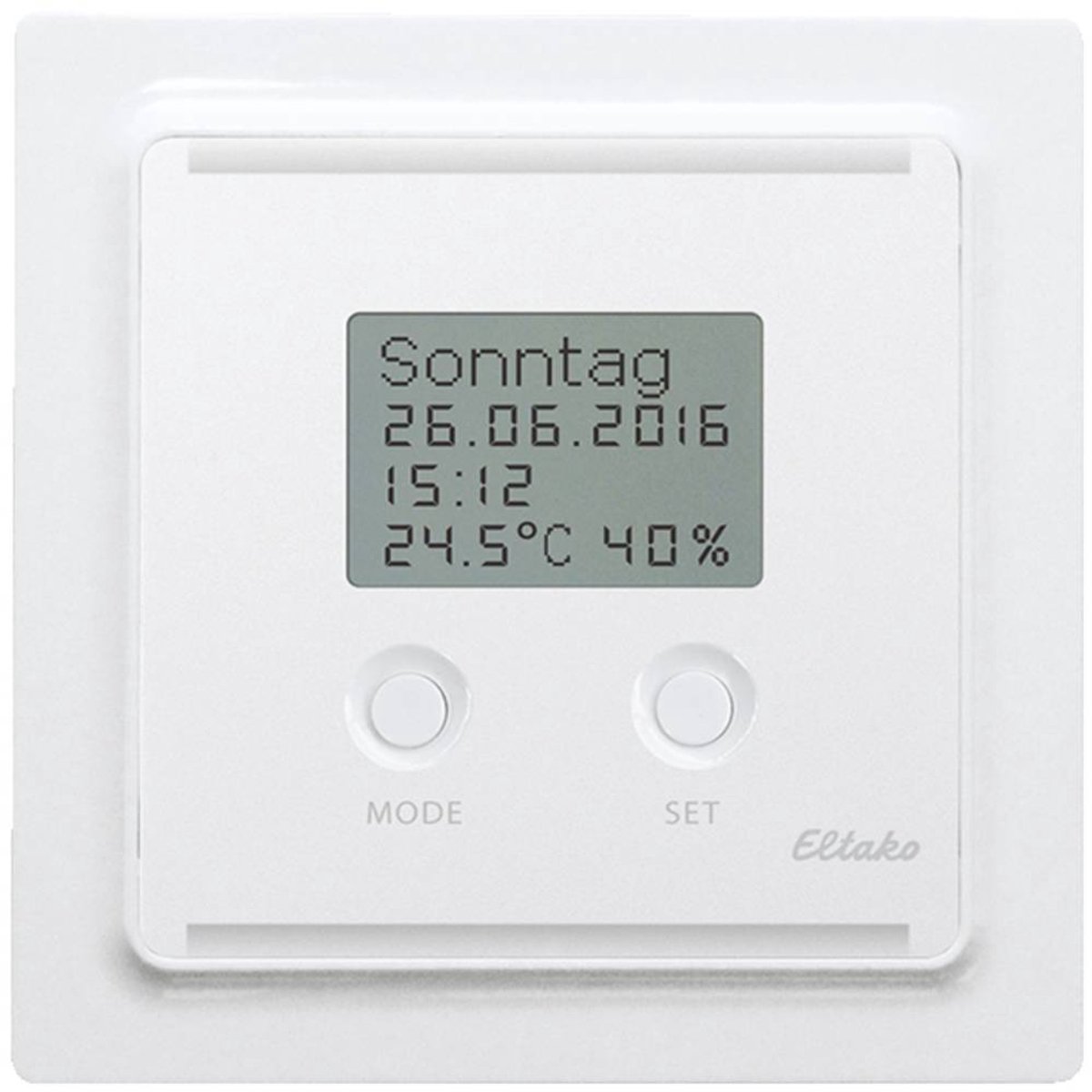 FUTH55ED/230V-pg Eltako sans fil Hygrostat encastré Portée max. 30 m