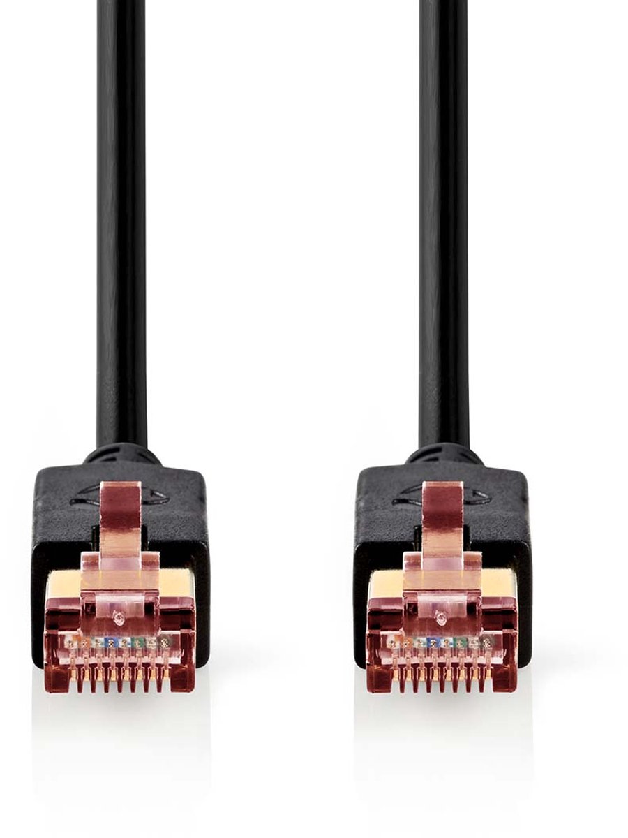 Nedis network cable - 5 m - anthracite - Sort - 5m