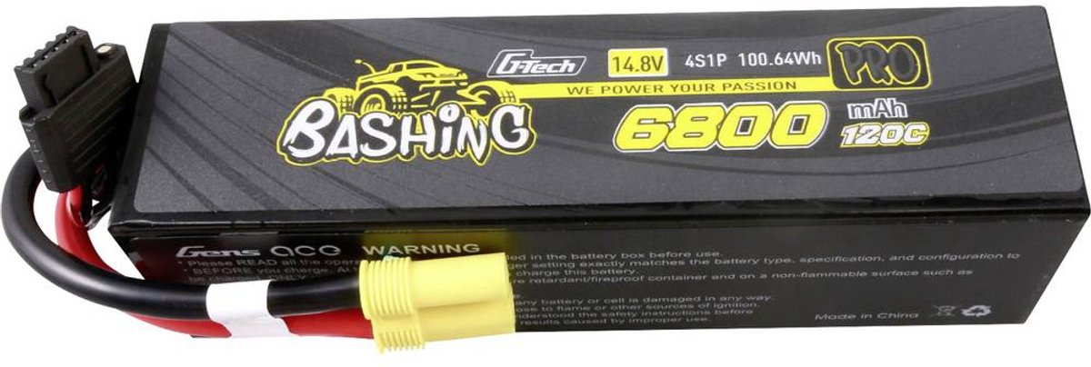 Gens ace Pack de batterie (LiPo) 14.8 V 6800 mAh hardcase EC5