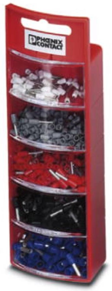 Assortiment dembouts simples Phoenix Contact 3202960 blanc, gris, rouge, noir, bleu 400 pc(s)