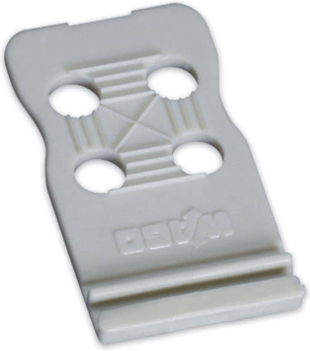 Plaque de décharge de traction WAGO 733-128 gris clair Contenu: 100 pc(s)
