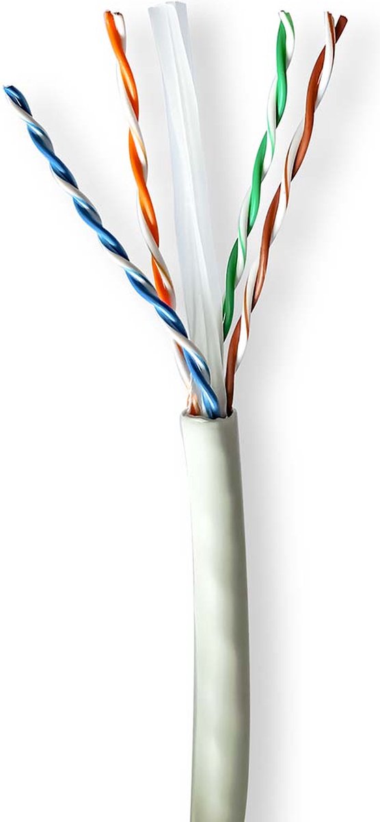 Nedis CCBG8535GY305S networking cable - Grå - 305m