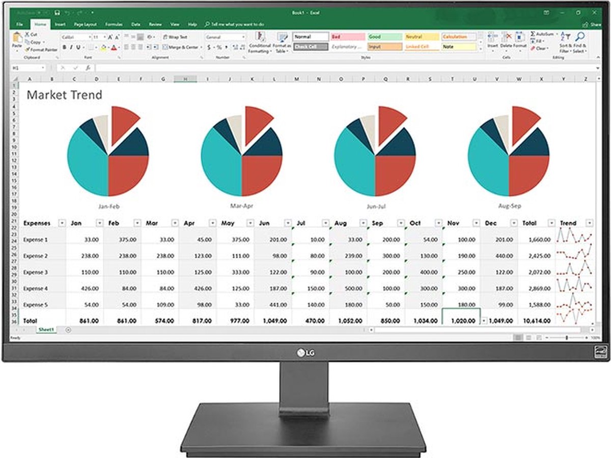 27" LG 27UK670P-B - 3840x2160 (4K) - 60Hz - IPS