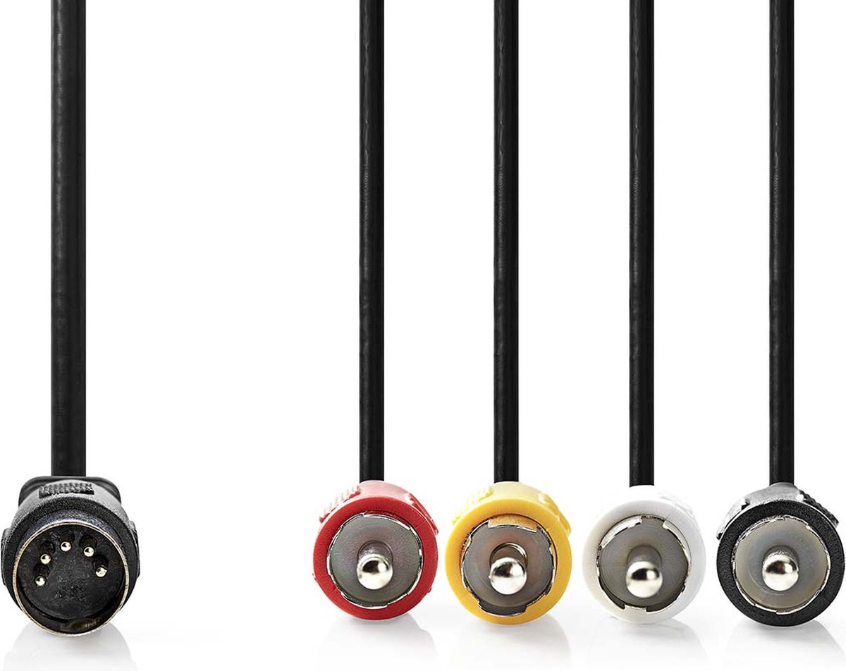 Nedis CAGL20400BK10 audio cable