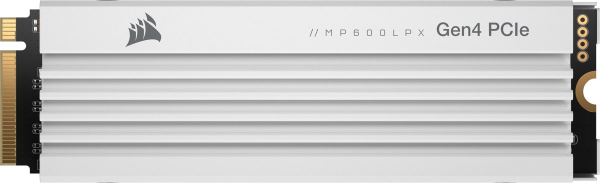 Corsair MP600 PRO LPX Hvid - 2TB - M.2 2280 - PCIe 4.0