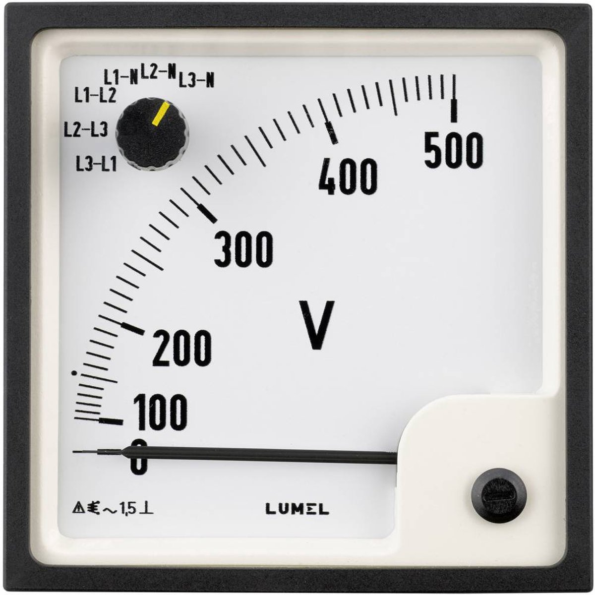 Lumel EP29 500V EP29 500V Voltmètre ferromagnétique 500 V/AC Ferromagnétique