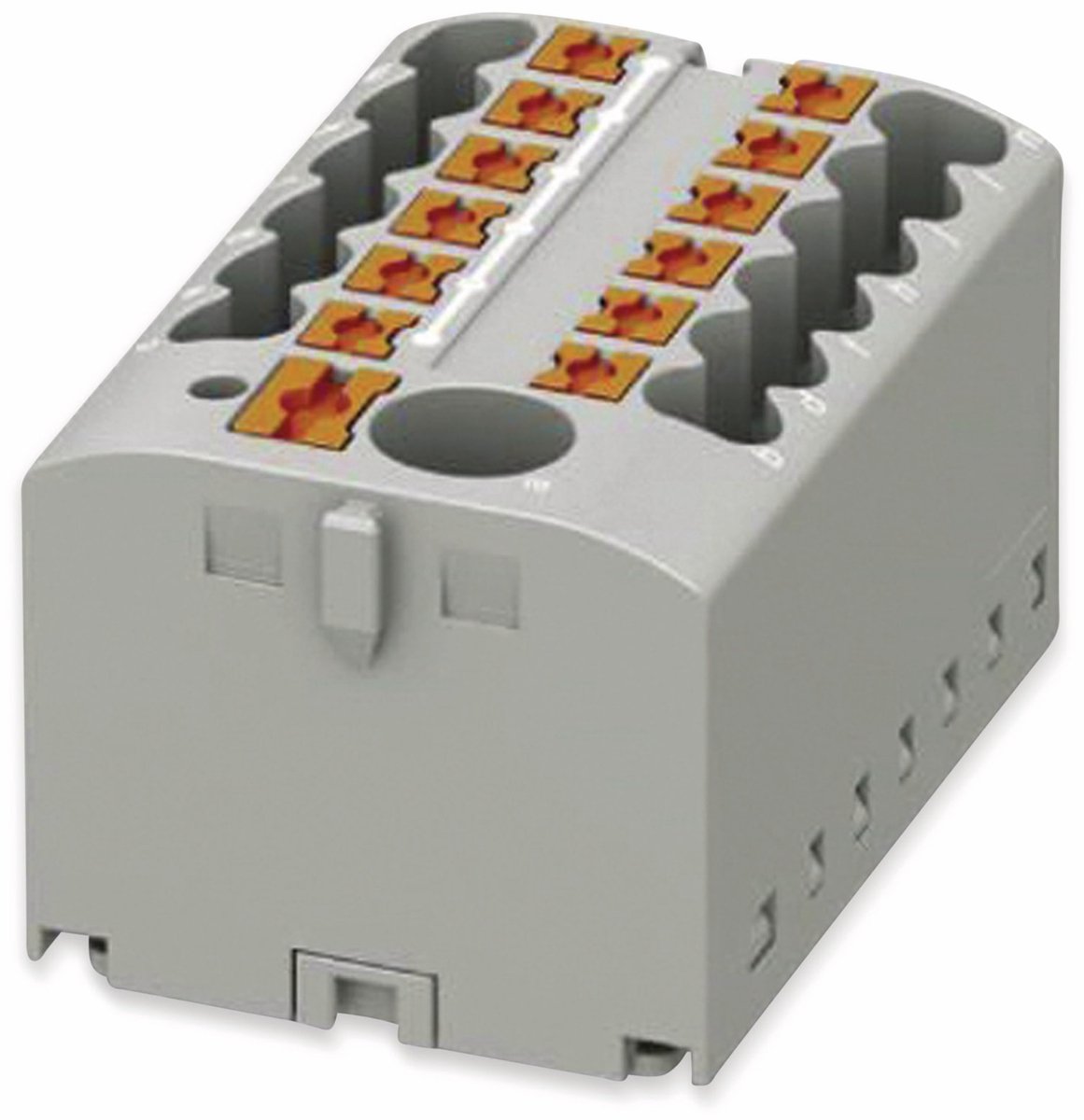 Phoenix Contact 3273352 Bloc de distribution 40.6 mm ressort de traction gris 8 pc(s)