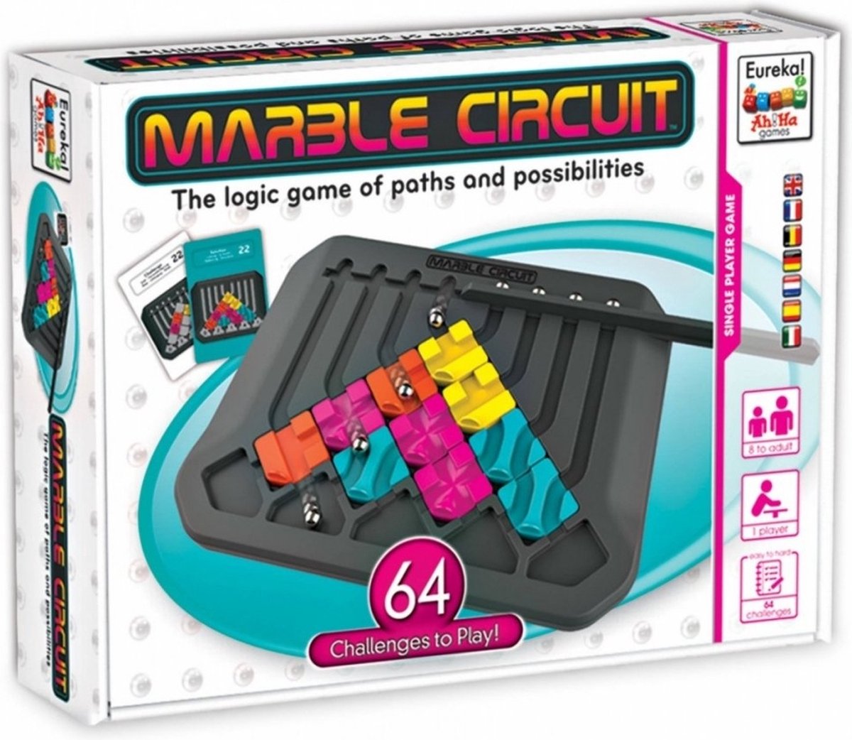 Eureka Ah!Ha Games - Marble Circuit Brain Teaser