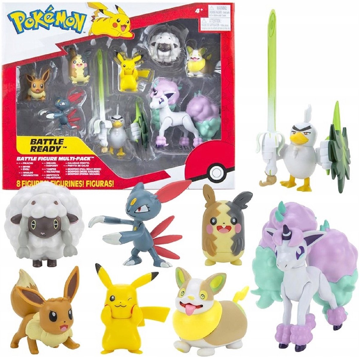 Pokemon Battle Figure 8 Pack