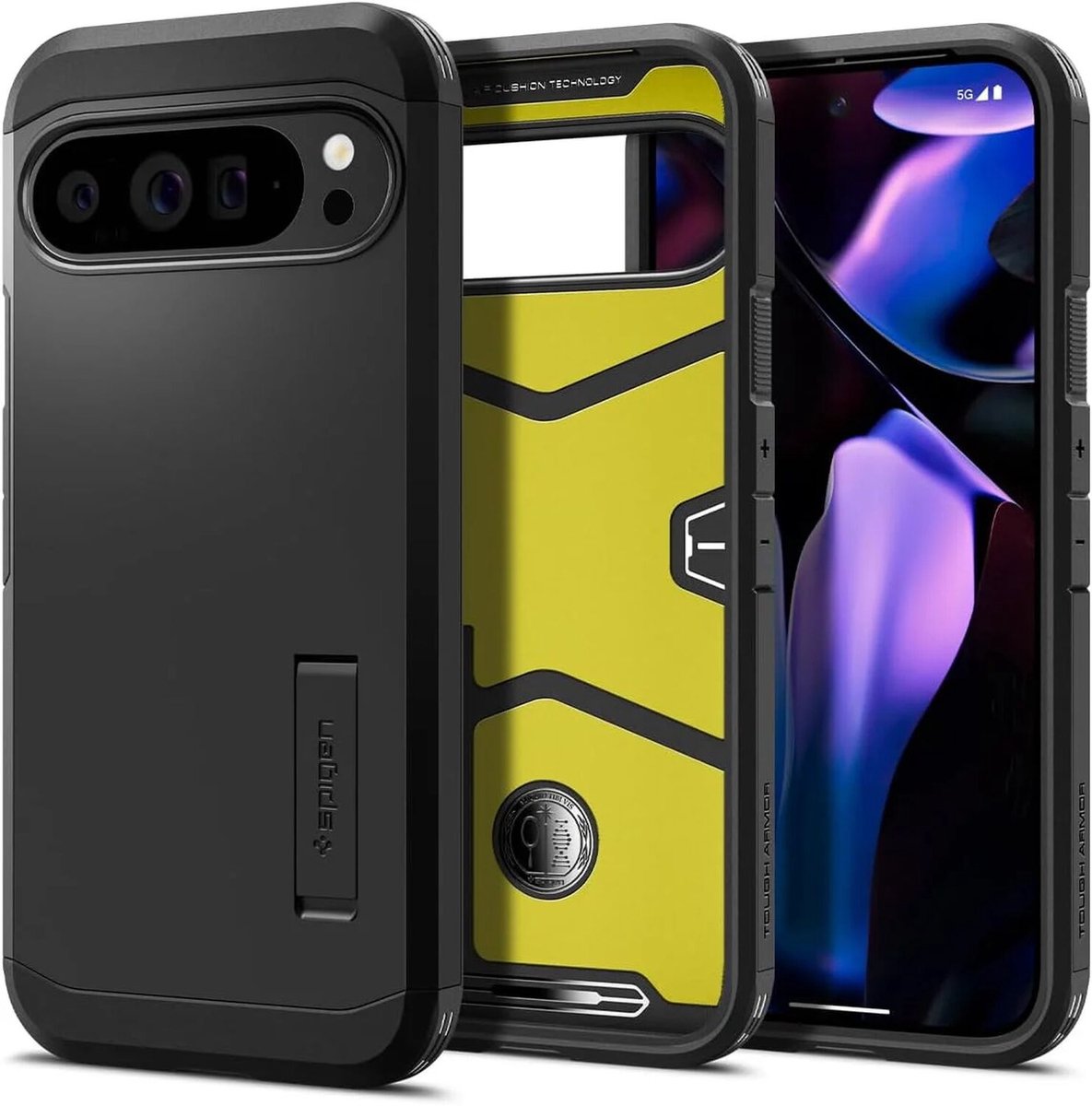 Spigen Tough Armor - black - Google Pixel 9 Pro/Pixel 9