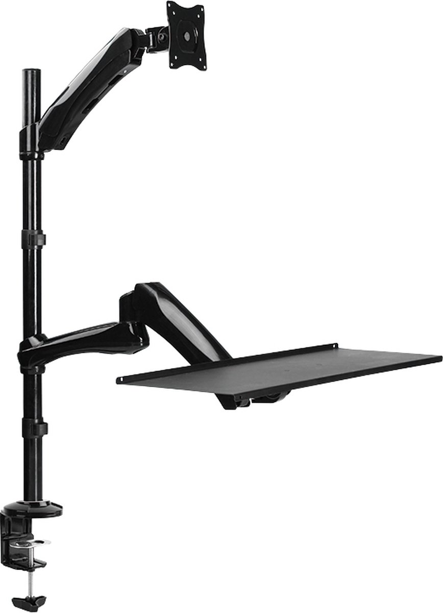 LogiLink Sit-stand workstation monitor desk mount 13-27"