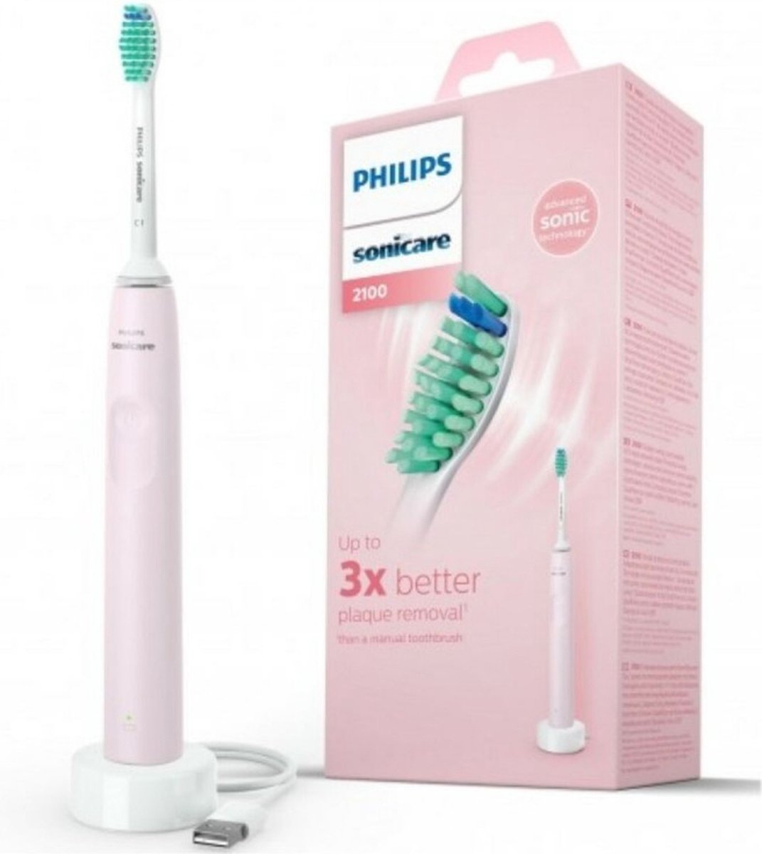 Philips Eltandbørste Sonic Series 2100 HX3651/11