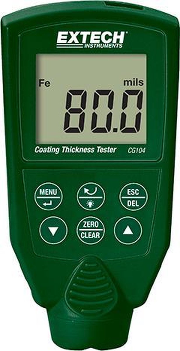 Extech CG104 Appareil de mesure dépaisseur de couche 0 - 2000 µm