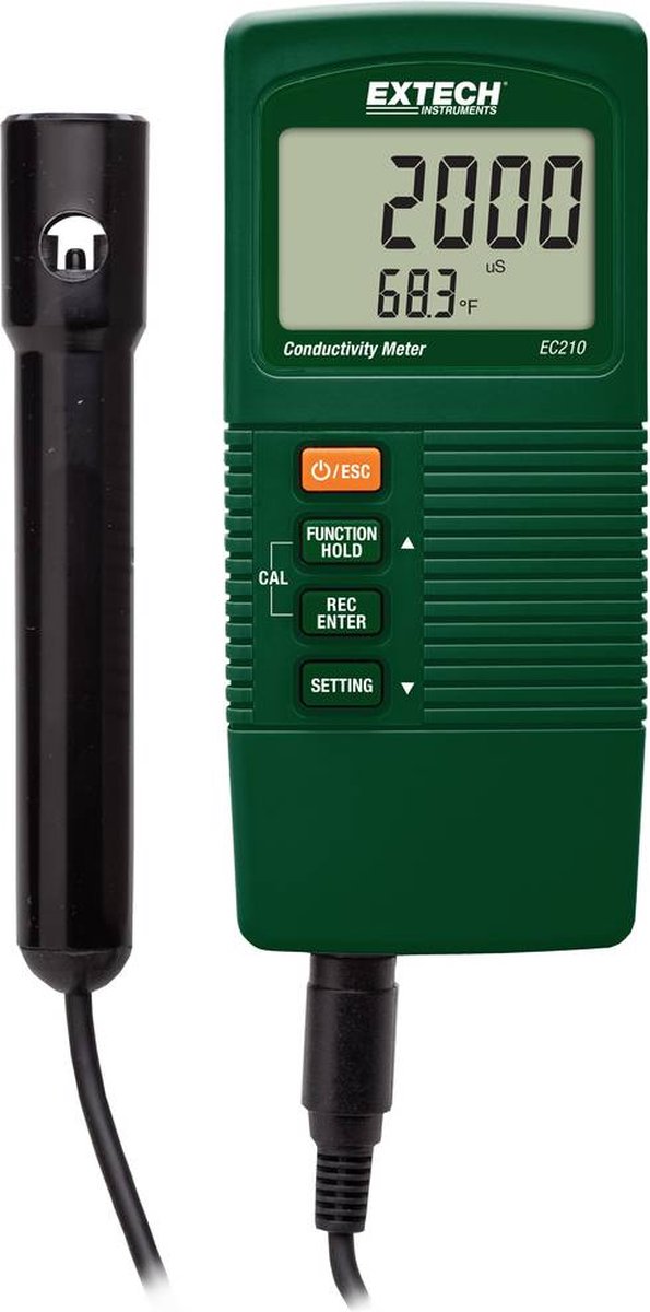Extech EC210 Appareil de mesure de la conductivité conductivité, particules dissoutes