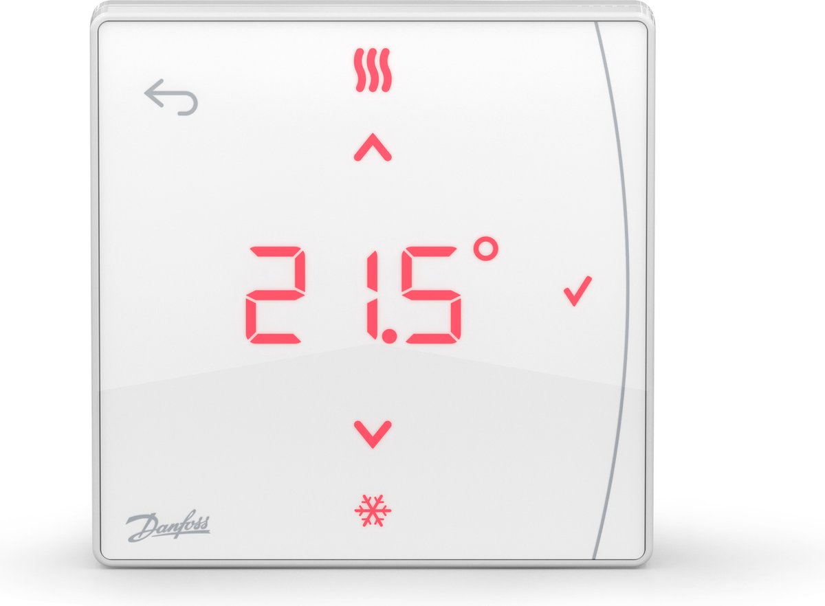 Danfoss Icon2 RT trådløs rumtermostat m/display t/montering