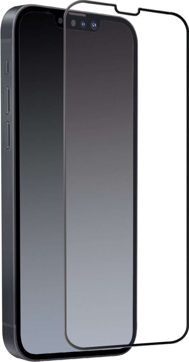 SBS beskyttelsesglas til iPhone 14 / 13 / 13 Pro® - Sorte kanter
