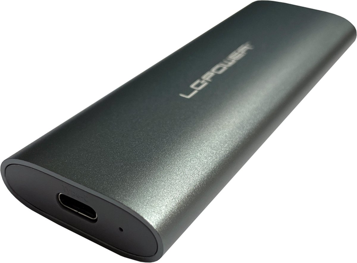 LC Power LC-M2-C-MULTI-2 - storage enclosure - M.2 Card (PCIe NVMe & SATA) - USB 3.2 (Gen 2)