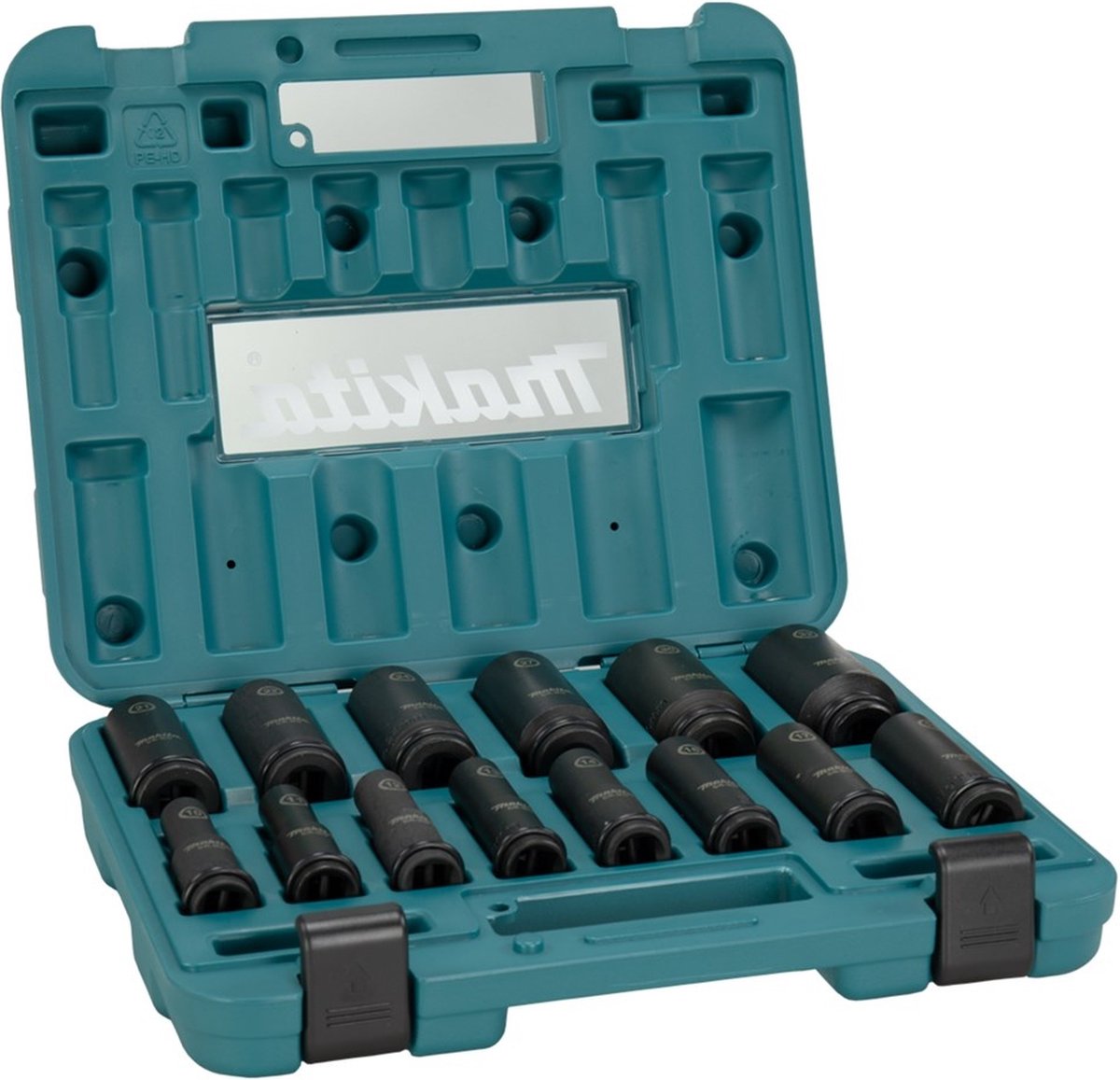Makita E-16586 Set de douilles pour boulonneuse à choc métrique 1/2 E-16586