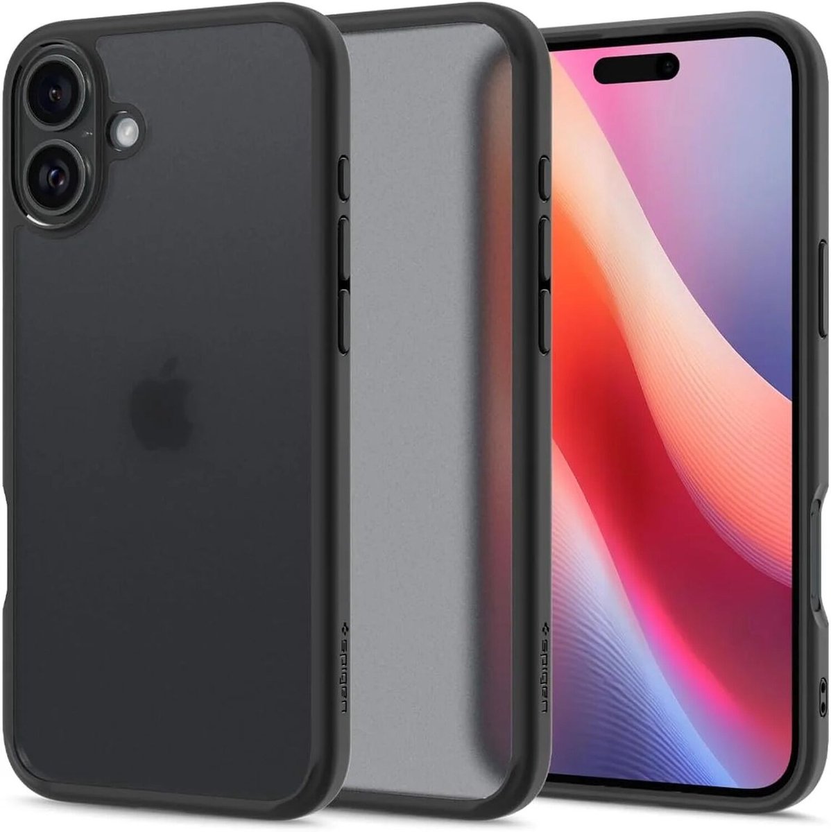 Spigen Ultra Hybrid - frost black - iPhone 16