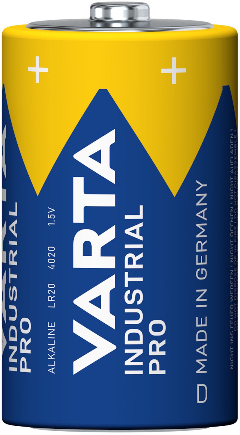 VARTA Varta Industrial Pro D, 20-pak