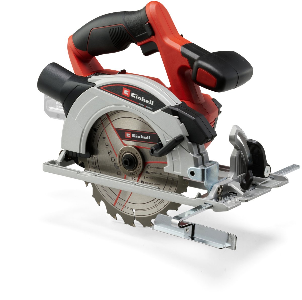 Einhell TE-CS 18/165-1 akku rundsav Ø165 mm 18V u/batteri og lader