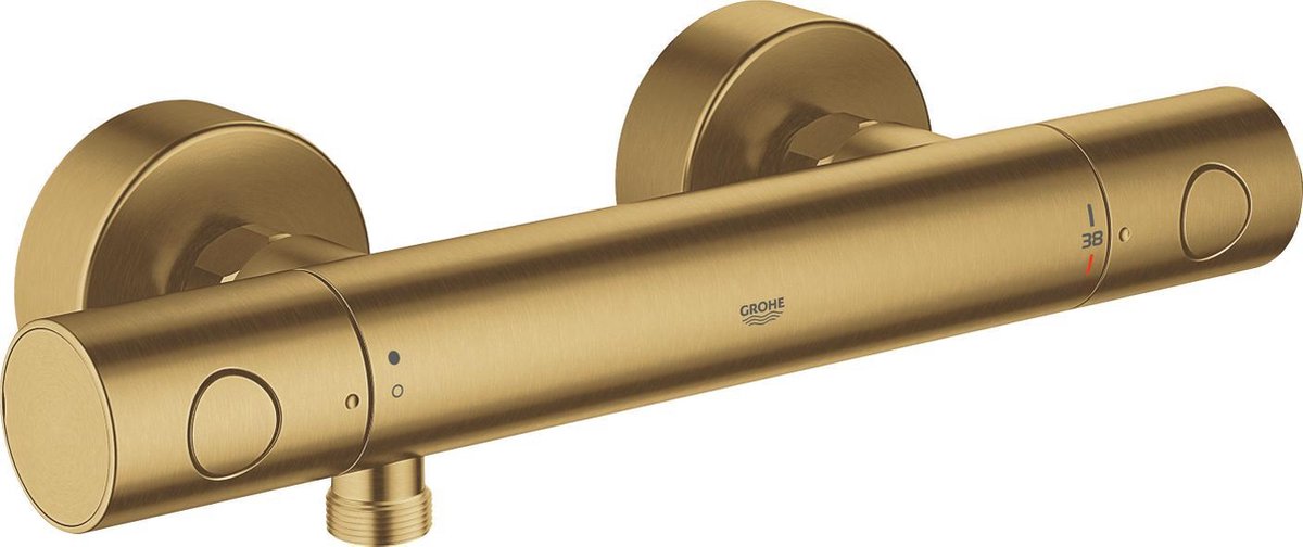 Grohe Grohtherm 1000 Cosmopolitan M Termostatbatteri til brus, Børstet Cool Sunrise