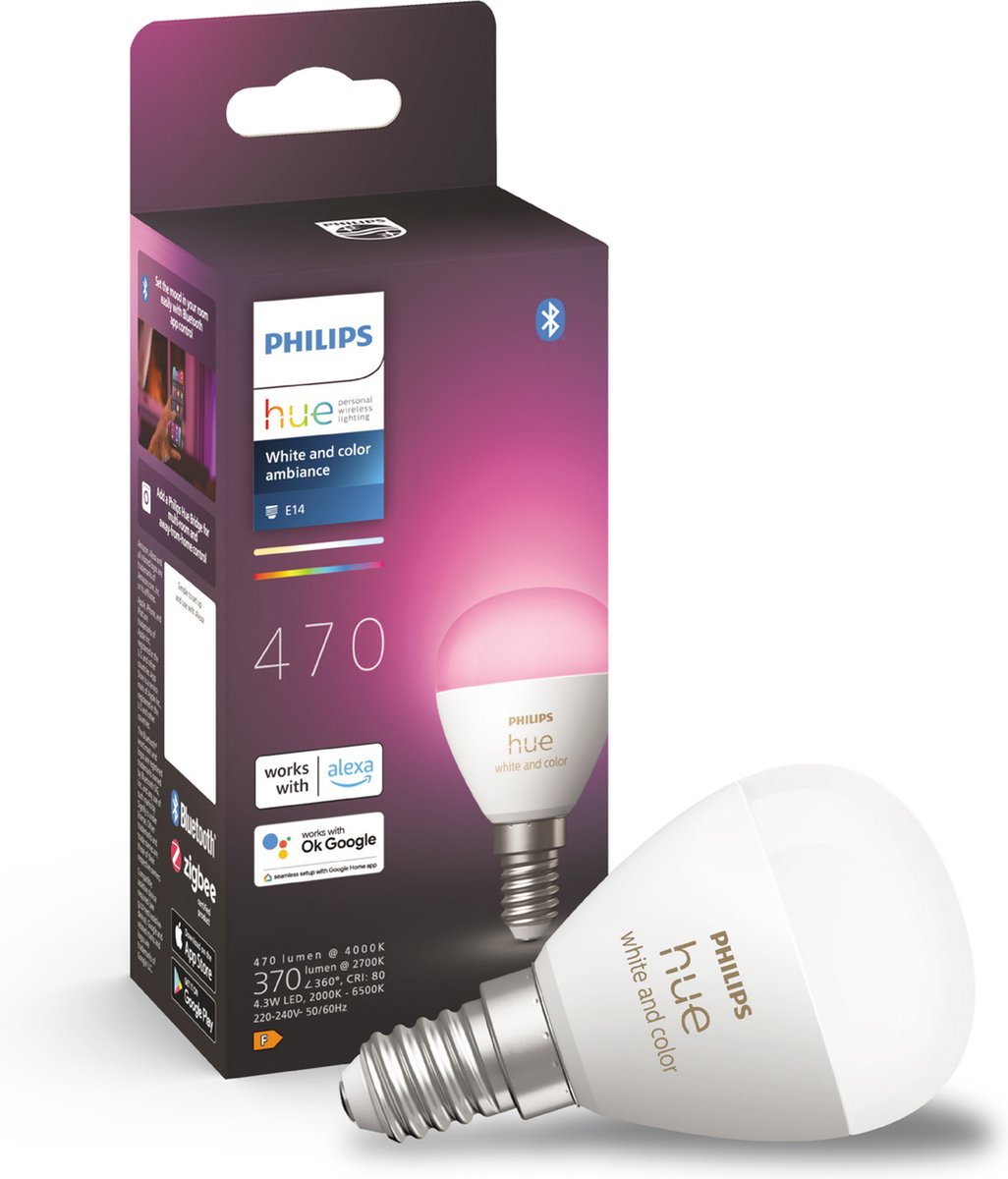 Philips Hue WCA 4.3W Luster E14 1-Pack