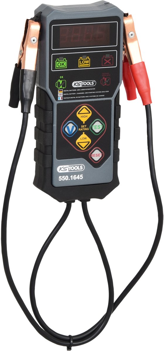 KS Tools 5501645 Testeur de batterie de voiture 12 V