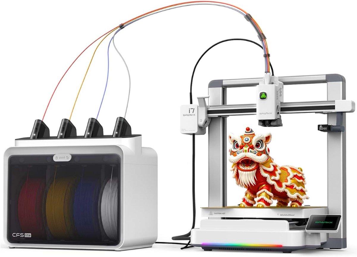 Imprimante 3D Creality SPARKX i7 Color Combo assistance IA
