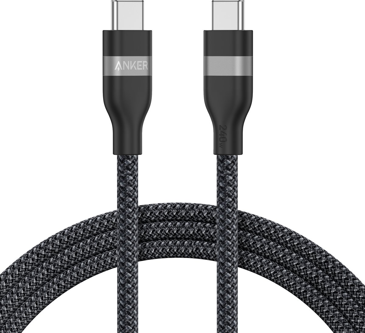Anker USB-C to USB-C Cable (0.9m 240W) - Black