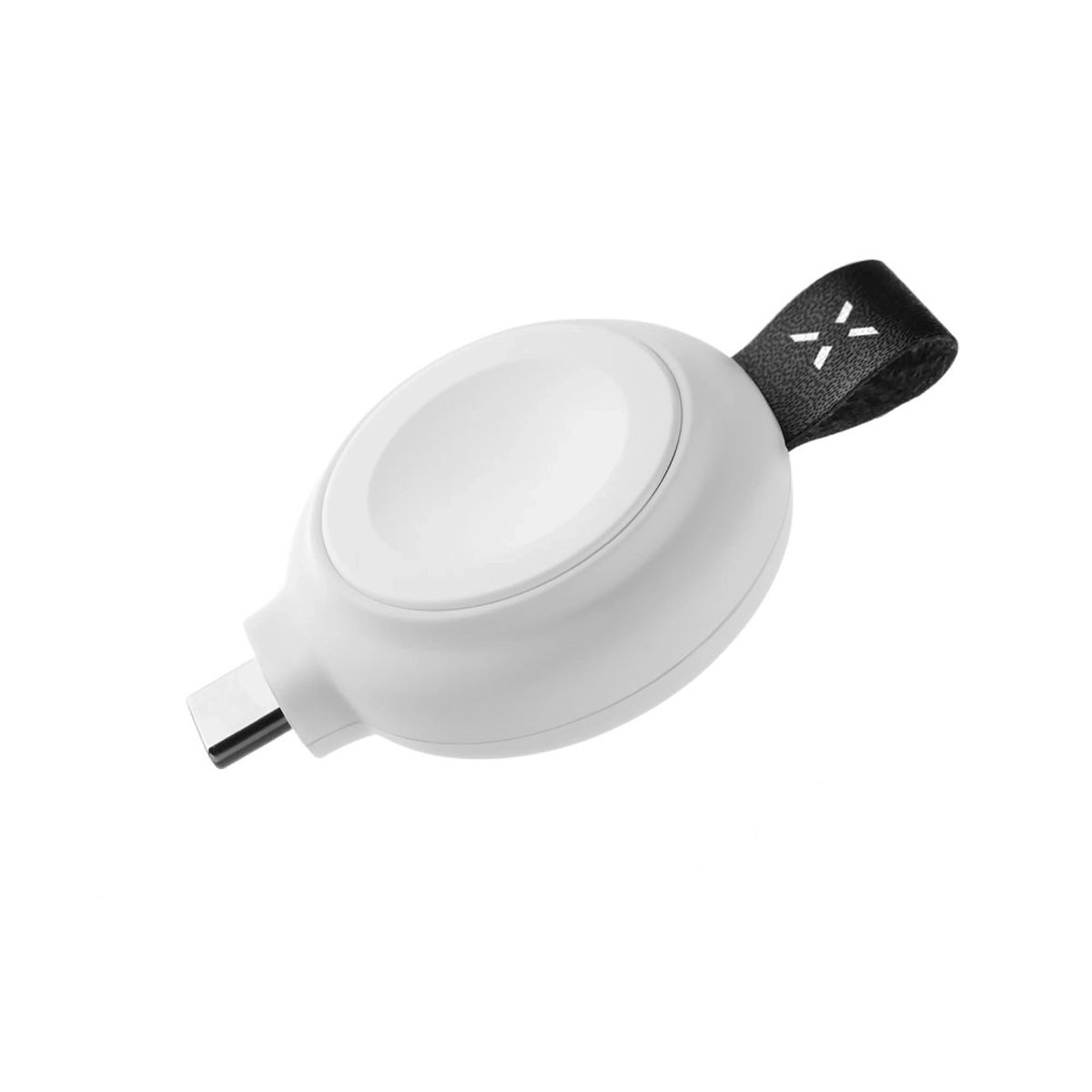 FIXED Trådløs USB-C oplader MFI til Apple Watch Hvid