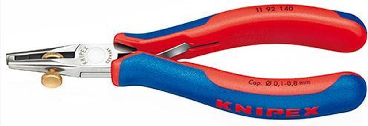Pince à dénuder Knipex 11 92 140 0.1 à 0.8 mm 1 pc(s)