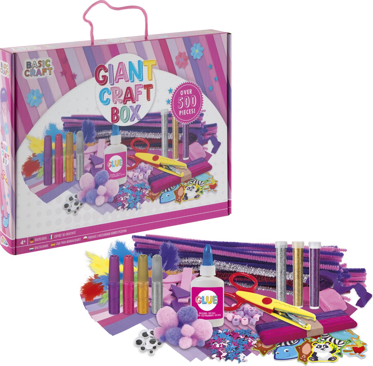 Creative Craft Group Basic Craft - Giant Craft Box Pink