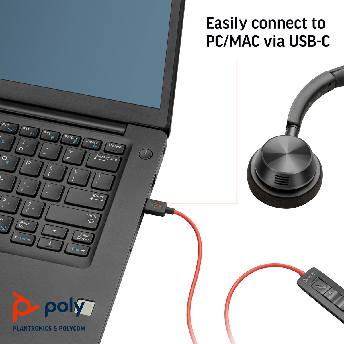 Poly Blackwire 3320