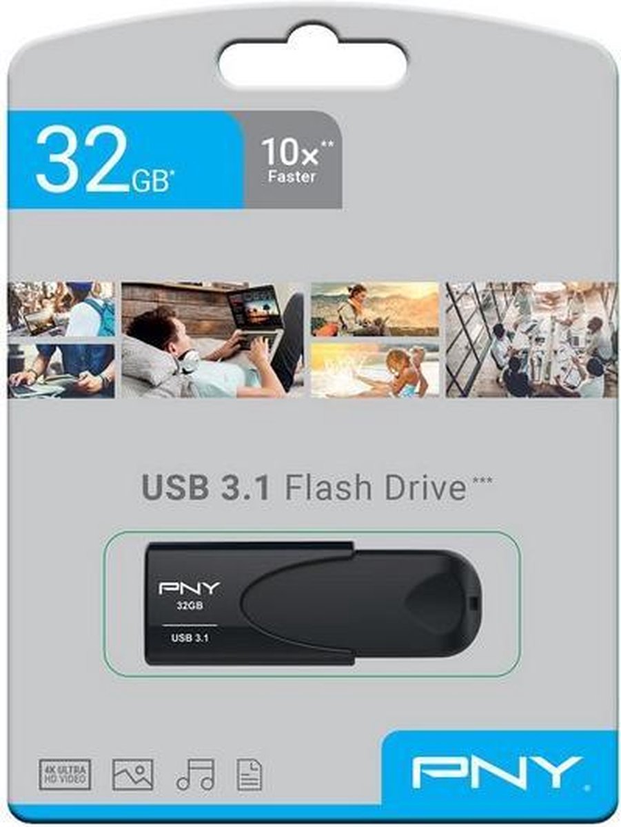 PNY Attaché 4 3.1 - 256GB - USB Stick