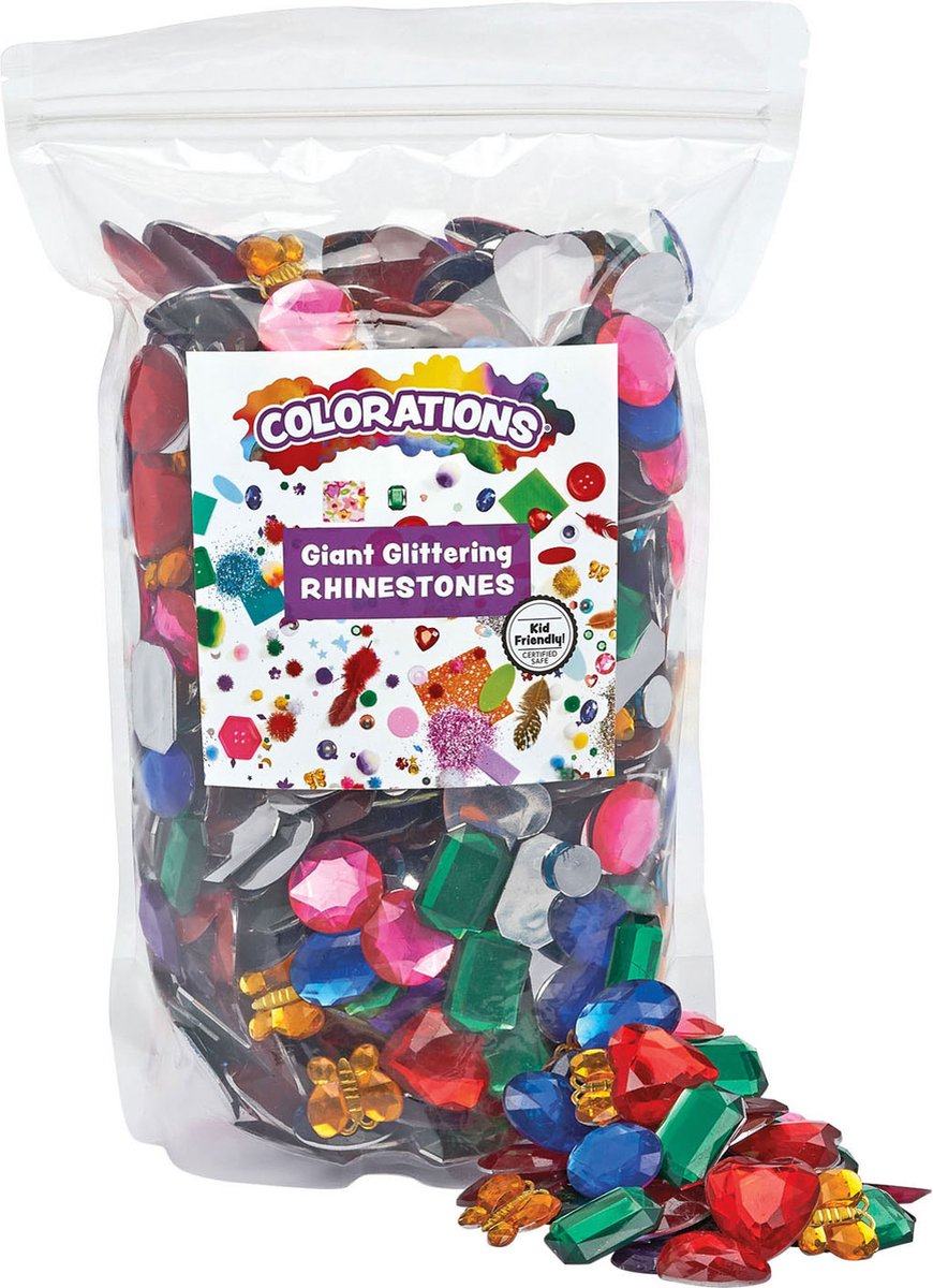 Colorations - Glittery Rhinestones Large 453 gram