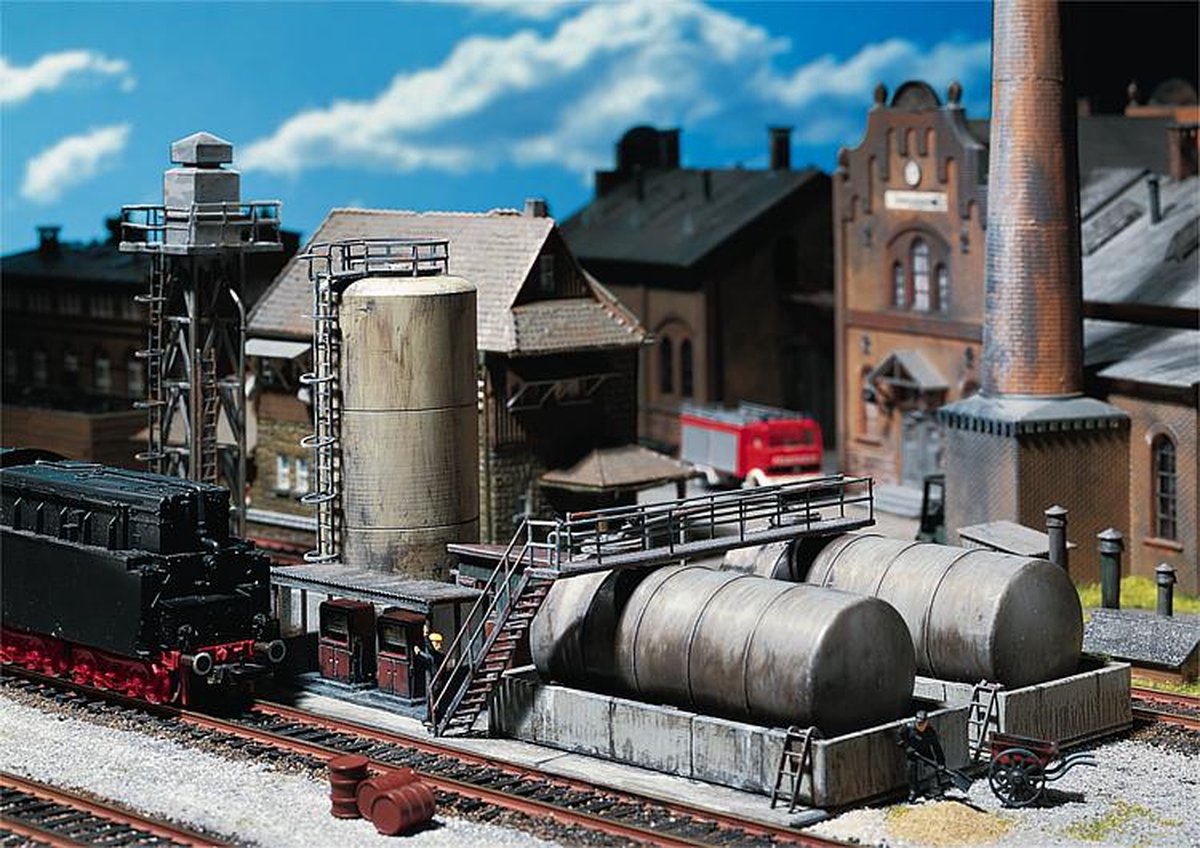 Faller 120157 H0 Roulement à huile avec réservoir diesel