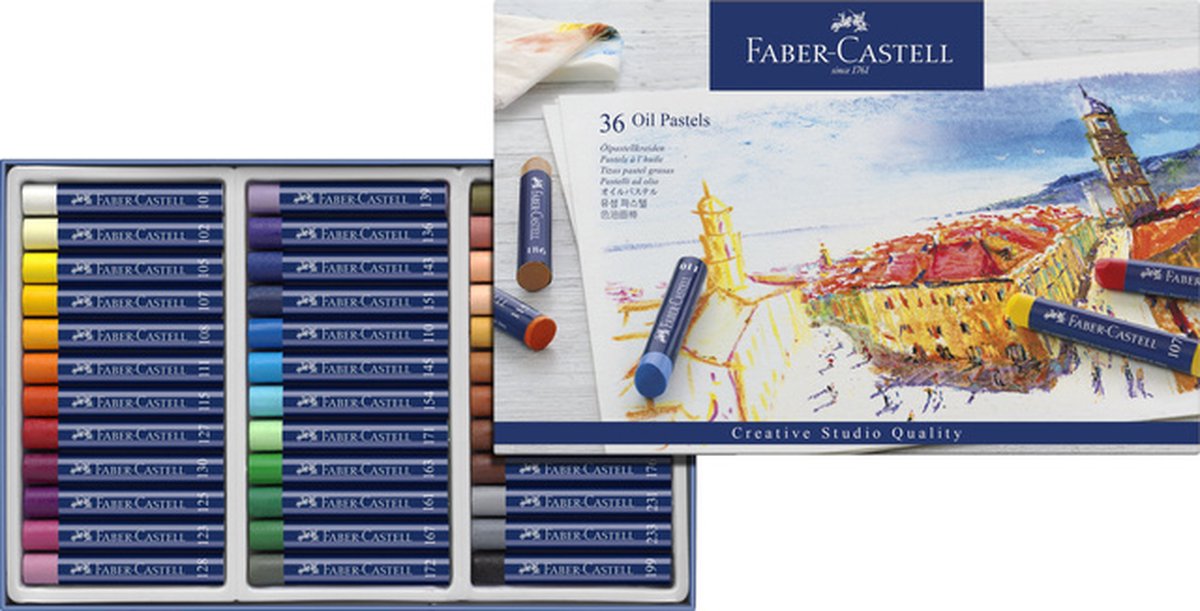 Faber-Castell Oliepastelkridt 36 stk.