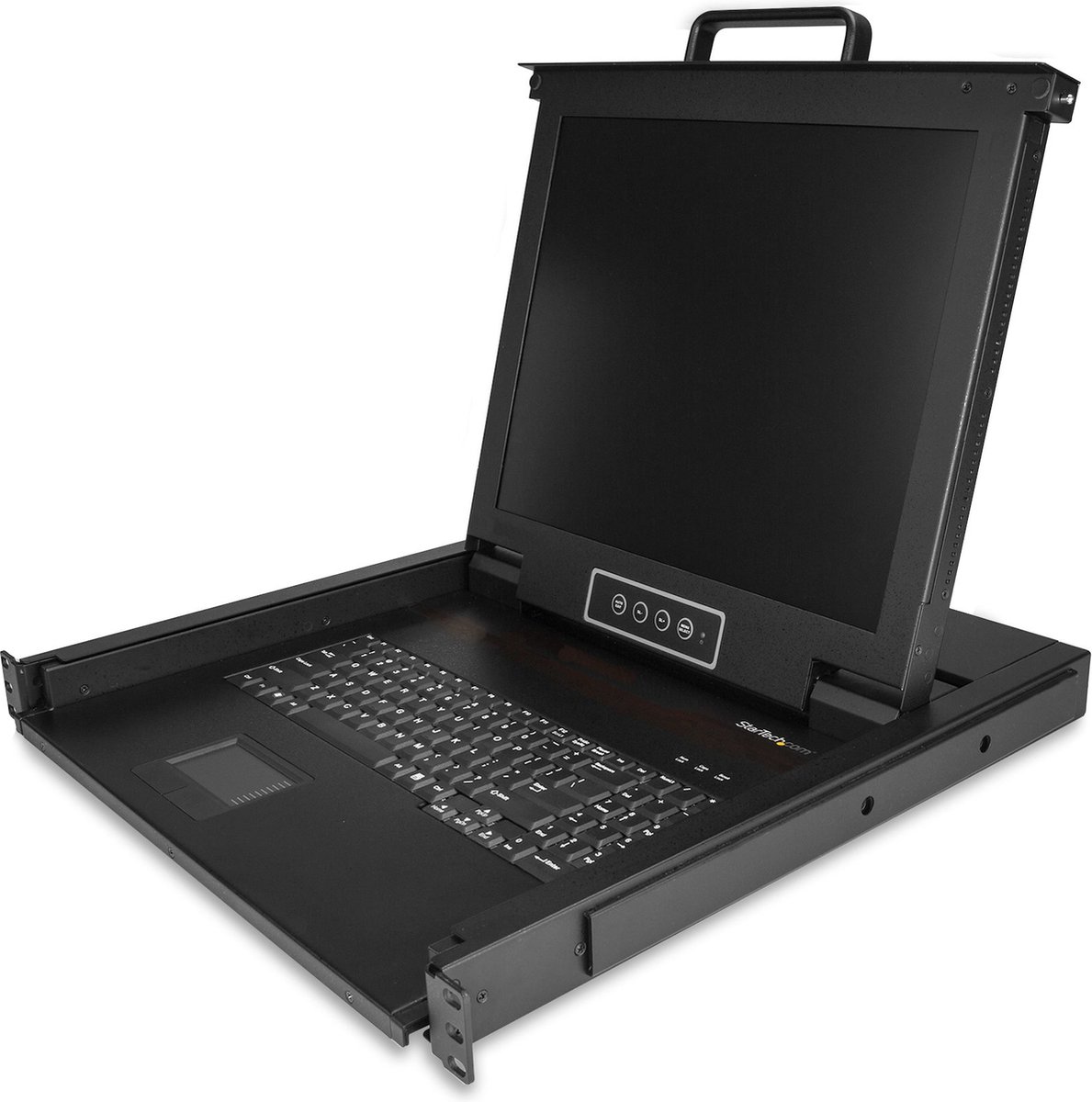 StarTech.com Rackmount KVM Console - Single-Port with 17" LCD Monitor - KVM console - 17"
