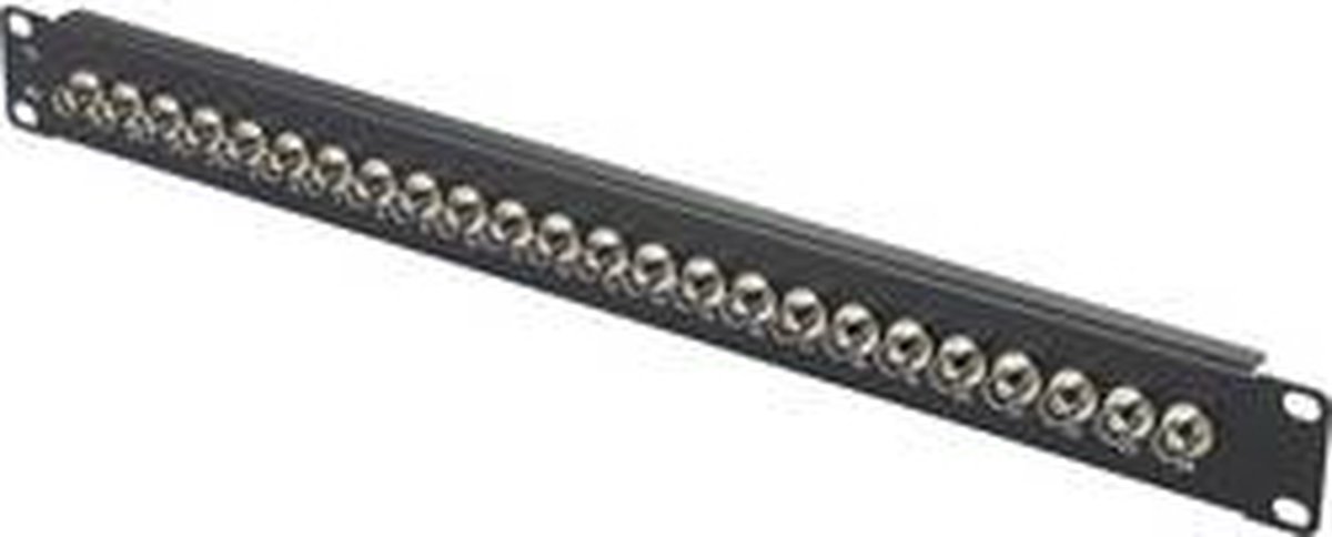 Renkforce 24 ports Panneau de brassage BNC 483 mm (19) 1 UH équipé