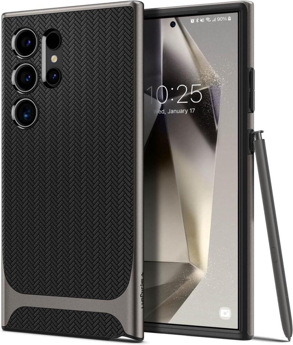Spigen Neo Hybrid - gunmetal - Samsung Galaxy S24 Ultra