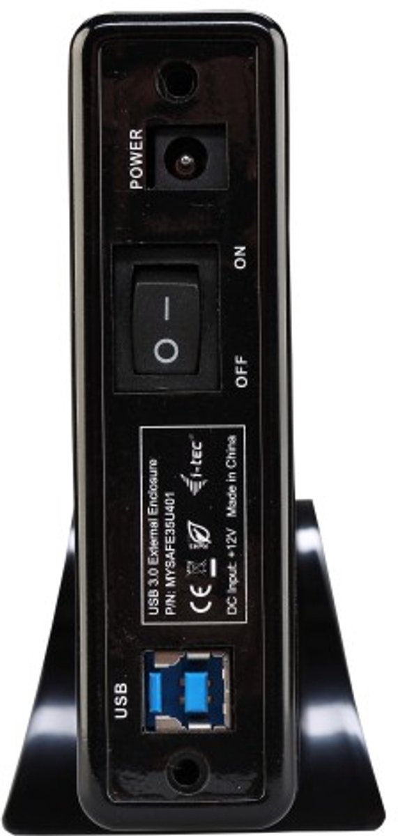 I-Tec MySafe Advance Black 3.5" USB-A