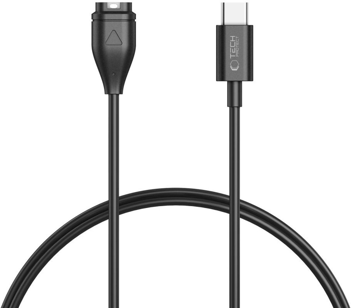 Tech-Protect MC04 UltraBoost USB-C Cable for Garmin 1m Watch - Black