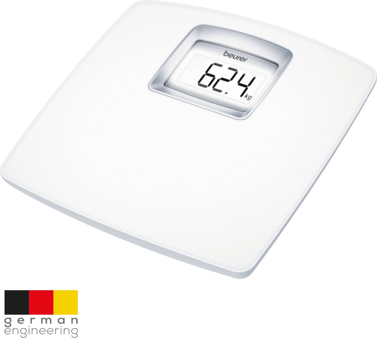 Beurer PS 25 Pèse-personne 74110 numérique Plage de pesée (max.)=180 kg blanc