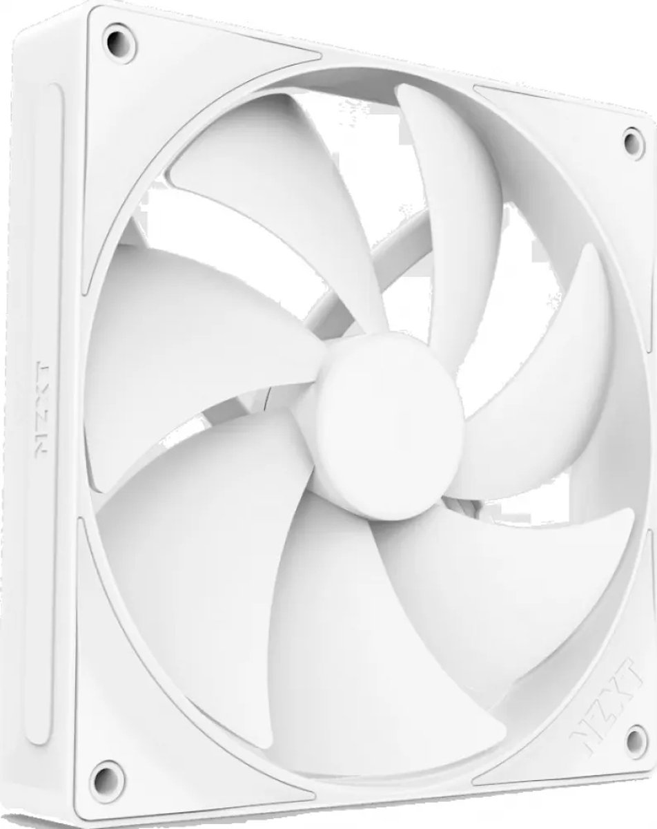 NZXT F140P V2 - Static Pressure - Kabinet køler - 140mm - Hvid - 30 dBA