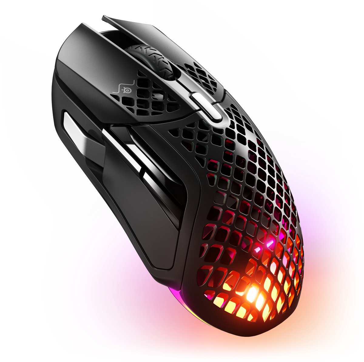 SteelSeries Aerox 5 Wireless - Gaming Mus - Optisk - 9 knapper - Sort
