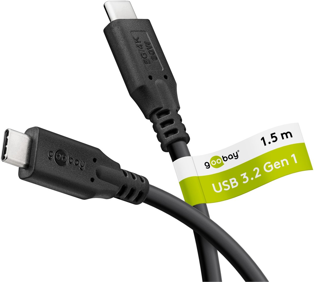 Pro USB-C <-> USB-C - 0.5m - Sort